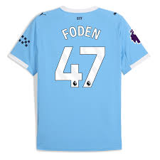 Manchester City Premier League Home Jersey