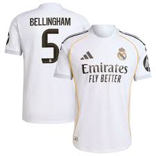 Real Madrid La Liga Home Jersey