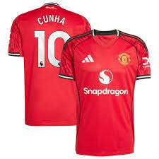 Manchester United Premier League Home Jersey