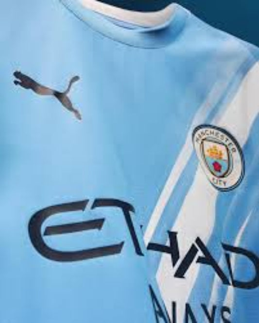 Manchester City Premier League Home Jersey