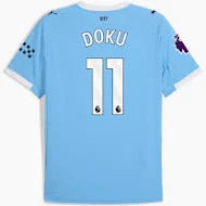Manchester City Premier League Home Jersey